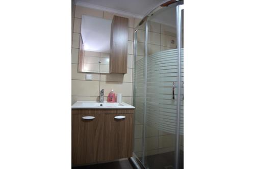Kúpeľňa v ubytovaní Studios Giannakis
