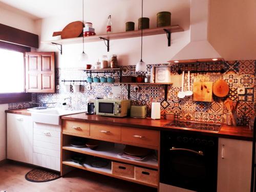 A cozinha ou cozinha compacta de La Casita de Pozancos