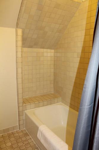Bilik mandi di Pacific Grove Inn