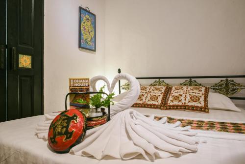 Letto o letti in una camera di Ohana House HQ