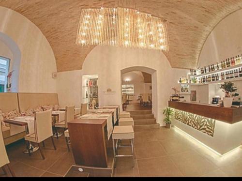 ห้องอาหารหรือที่รับประทานอาหารของ la casa di asmei b & b Lucera