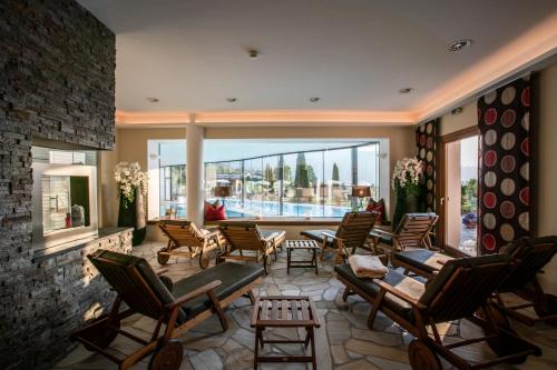 Гостиная зона в Sport-Wellnesshotel Bichlhof