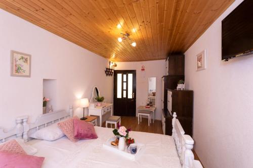 Posteľ alebo postele v izbe v ubytovaní Apartman Verbenia