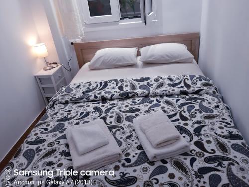 Katil atau katil-katil dalam bilik di Cosy and central stoudio