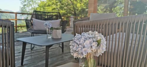 Balcon ou terrasse dans l'établissement Purespace