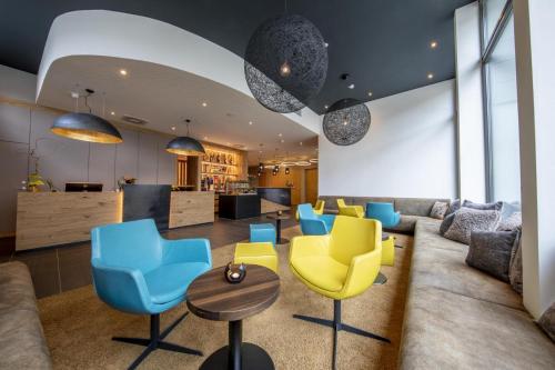 Χώρος καθιστικού στο AKZENT Hotel Laupheimer Hof