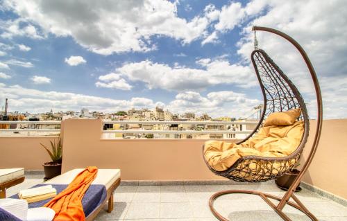 Luxury penthouse apartment near the city center