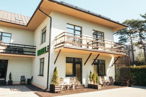 Bangunan di mana terletaknya hotel