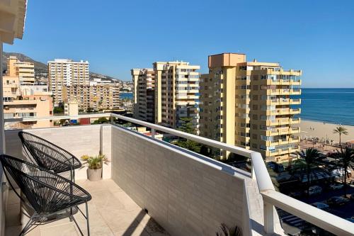LUXURY PENTHOUSE, SEA VIEWS, 50m FROM THE BEACH!