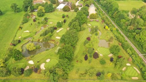 A bird's-eye view of Nailcote Hall 