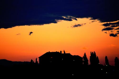 Blick auf den Sonnenuntergang/Sonnenaufgang von des Bed & Breakfasts aus oder aus der Nähe