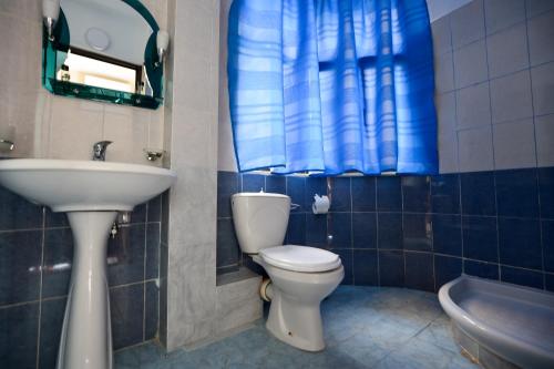 Koupelna v ubytování Hotel Niku