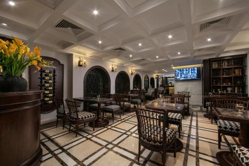 Posezení v ubytování Canary Hotel