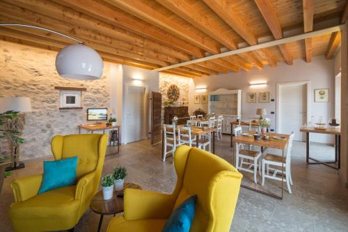 Kuchyň nebo kuchyňský kout v ubytování Agriturismo Casarai
