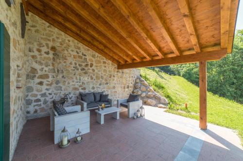 Un lugar para sentarse en Agriturismo Casarai