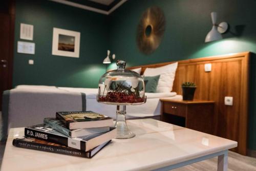 Katil atau katil-katil dalam bilik di Hotel Đakovo