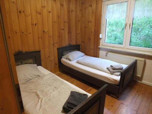Postel nebo postele na pokoji v ubytování Haus Sonnenblick
