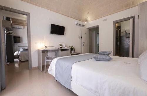 Postel nebo postele na pokoji v ubytování Imera B&B