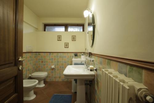 Et badeværelse på Villino la Magnolia