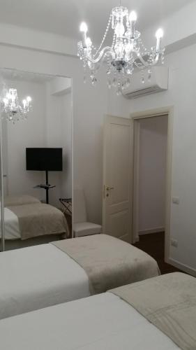 Postel nebo postele na pokoji v ubytování ISONZO COMFORT APARTAMENT