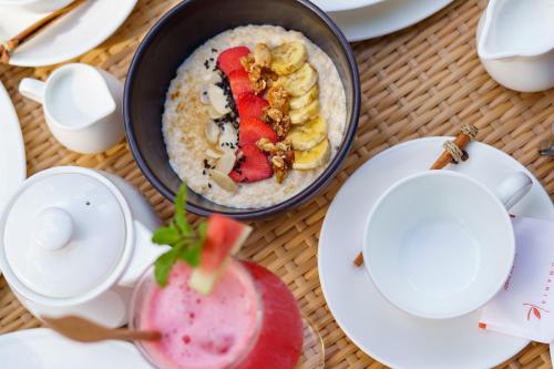 Jídlo v vily nebo okolí