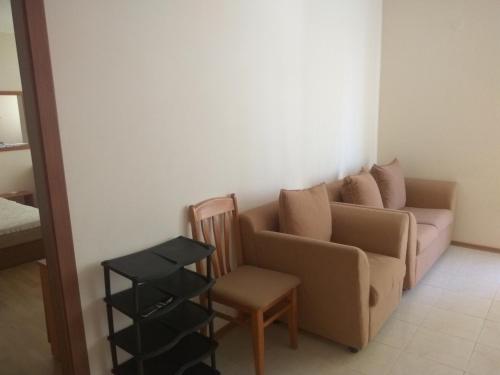 Χώρος καθιστικού στο Vadim Apartments in Panorama Beach Vigo Nessebar