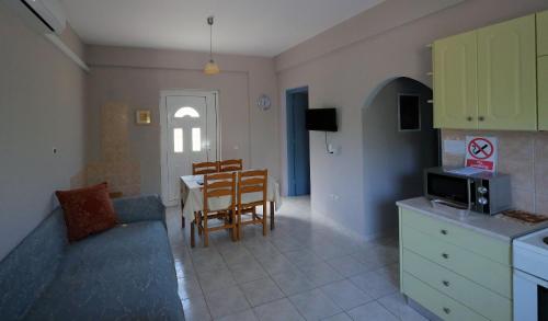Η κουζίνα ή μικρή κουζίνα στο Mina Apartments