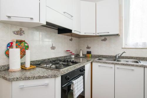 Dapur atau dapur kecil di Mia resort