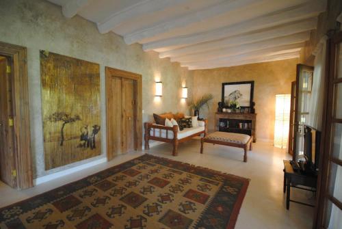 Ein Bett oder Betten in einem Zimmer der Unterkunft The Lawford Hotel