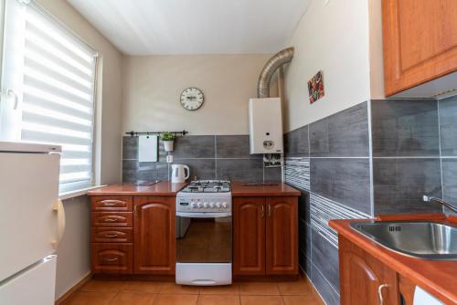 Kuchyňa alebo kuchynka v ubytovaní W Centrum 20