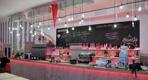 Lounge nebo bar v ubytování Locanda del Sole