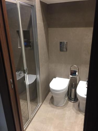 A bathroom at “A piazzetta”