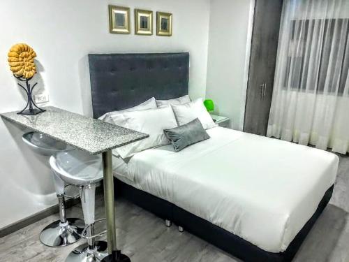 Voodi või voodid majutusasutuse Chapinero, Apart Estudios Charles52 toas