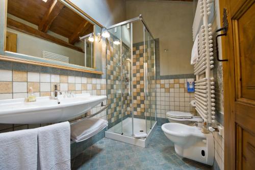 Koupelna v ubytování La Maison Des Vignerons Chambres D'Hotes B&B