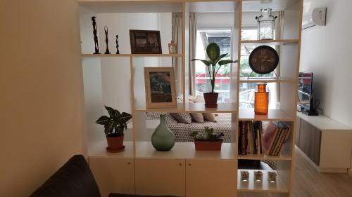 Χώρος καθιστικού στο Fabuloso departamento con todo y cerca de todo