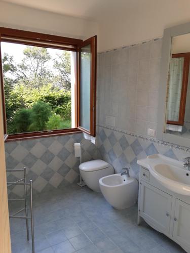 Koupelna v ubytování Fonte la Perna