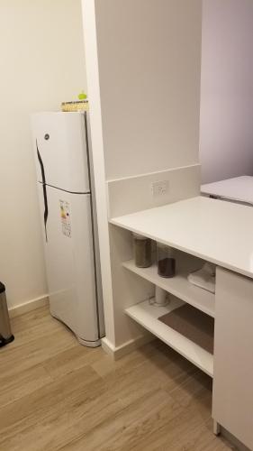 Η κουζίνα ή μικρή κουζίνα στο Fabuloso departamento con todo y cerca de todo