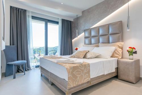 Posteľ alebo postele v izbe v ubytovaní Exclusive Villa Mative
