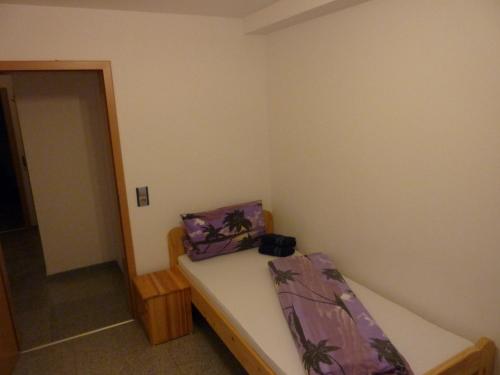 Postel nebo postele na pokoji v ubytování Ferienhaus Roy