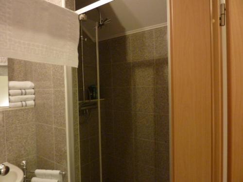 Koupelna v ubytování Ferienhaus Roy