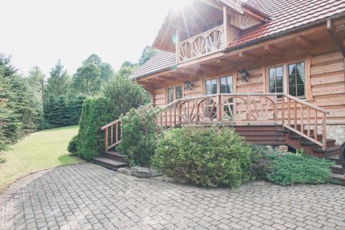 Zahrada ubytování Jaśkowa Chata