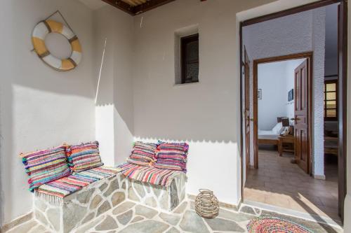 Χώρος καθιστικού στο Ilias Apartments 