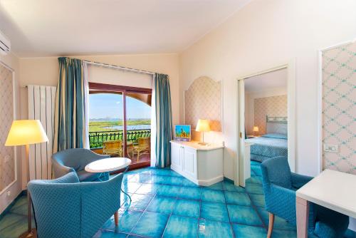 Posedenie v ubytovaní Hotel Santa Gilla