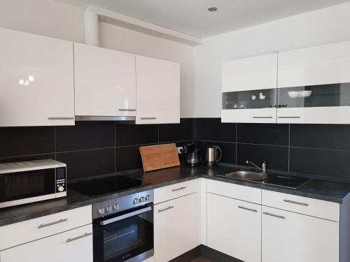 Dapur atau dapur kecil di Haus Mosel