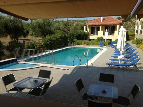 Πισίνα στο ή κοντά στο Muses Zante Villas
