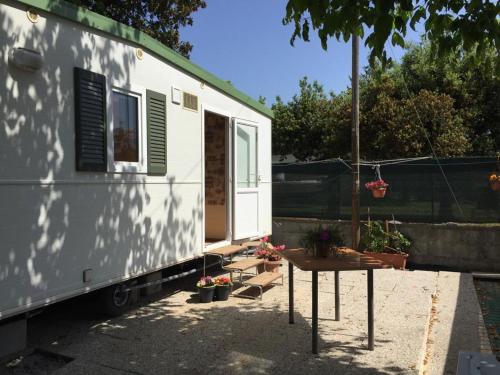 Zahrada ubytování Camping Verde