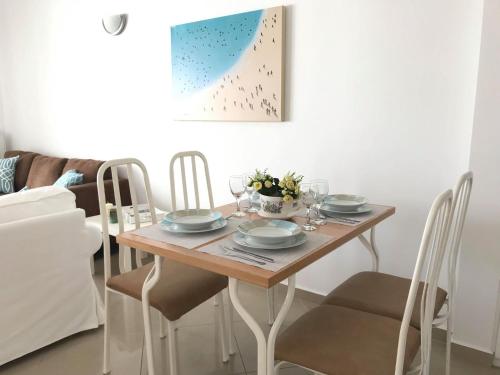 A seating area at Anastasia's maison