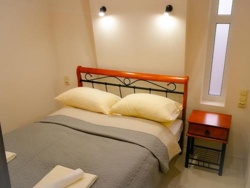 Ένα ή περισσότερα κρεβάτια σε δωμάτιο στο Ośrodek Wypoczynkowy Beskid