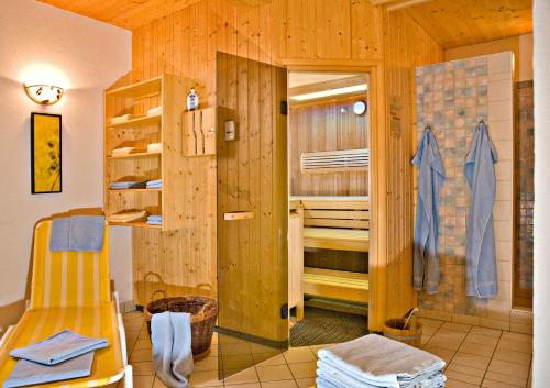 Koupelna v ubytování Hotel Talblick