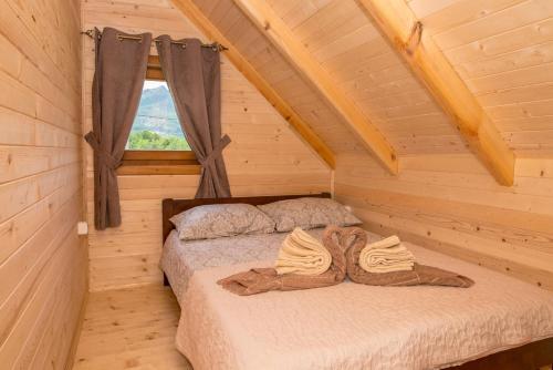 Кровать или кровати в номере Wood House